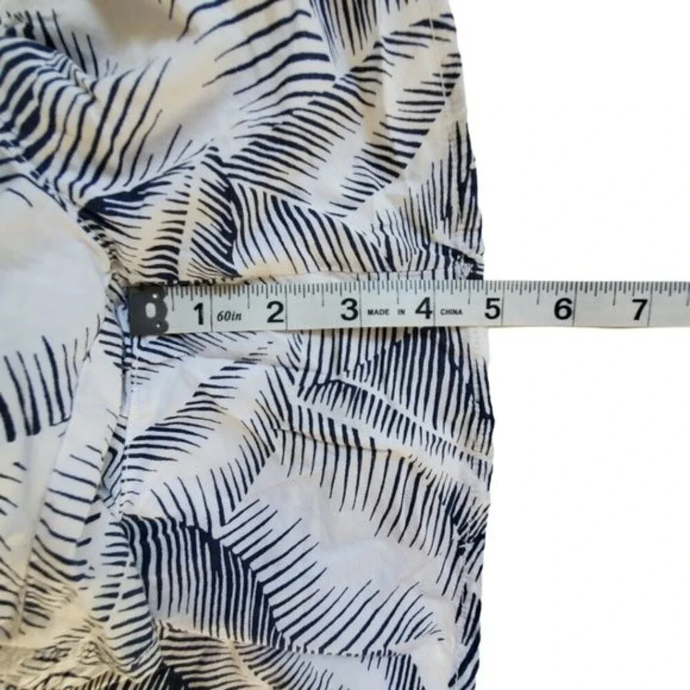 Gap Kids blue white leaf print shorts sz XXL